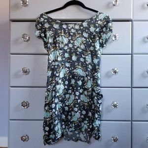 Don't Ask Why | Backless Floral Dress